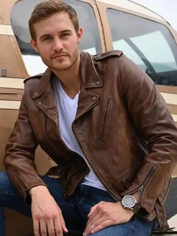 The Bachelor Peter Weber Leather Jacket