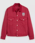 The Best Of USA Soccer Type III Red Trucker Jacket