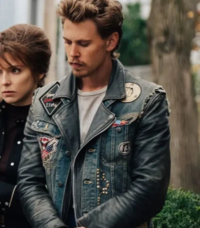 The BikeRiders Austin Butler Biker Denim Jacket