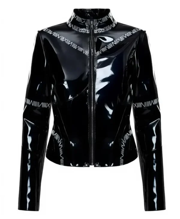 The Black Cats Costume Gloss Jacket for Women