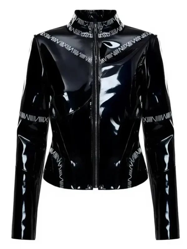 The Black Cats Costume Gloss Jacket for Women