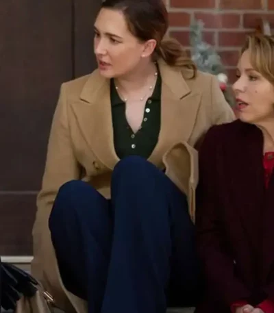 The Christmas Baby Katherine Barrell Brown Coat