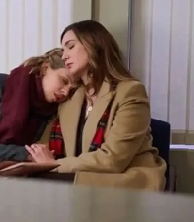 The Christmas Baby Katherine Barrell Brown Coat