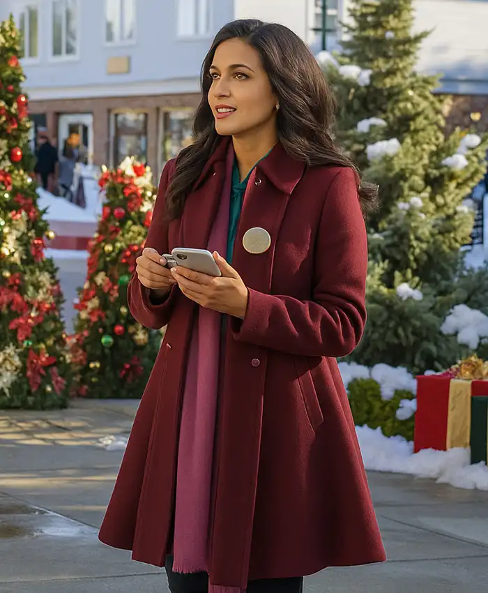 The Christmas Ring Nazneen Contractor Wool Coat The Christmas Ring Nazneen Contractor Wool Coat