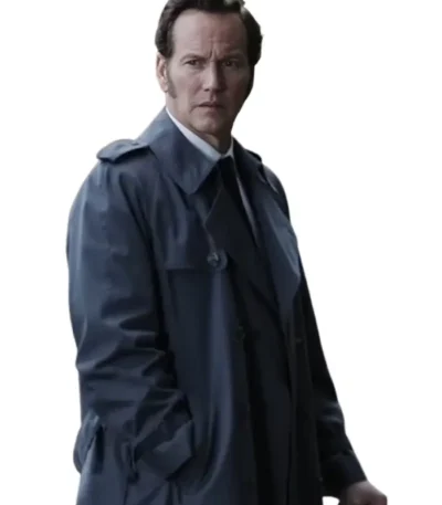 The Conjuring Last Rites Patrick Wilson Black Trench Coat