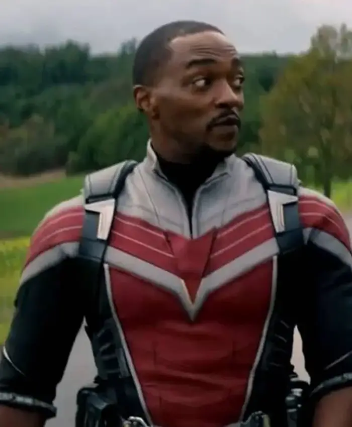 The Falcon and the Winter Soldier Sam Wilson Red Jacket The Falcon and the Winter Soldier Sam Wilson Red Jacket