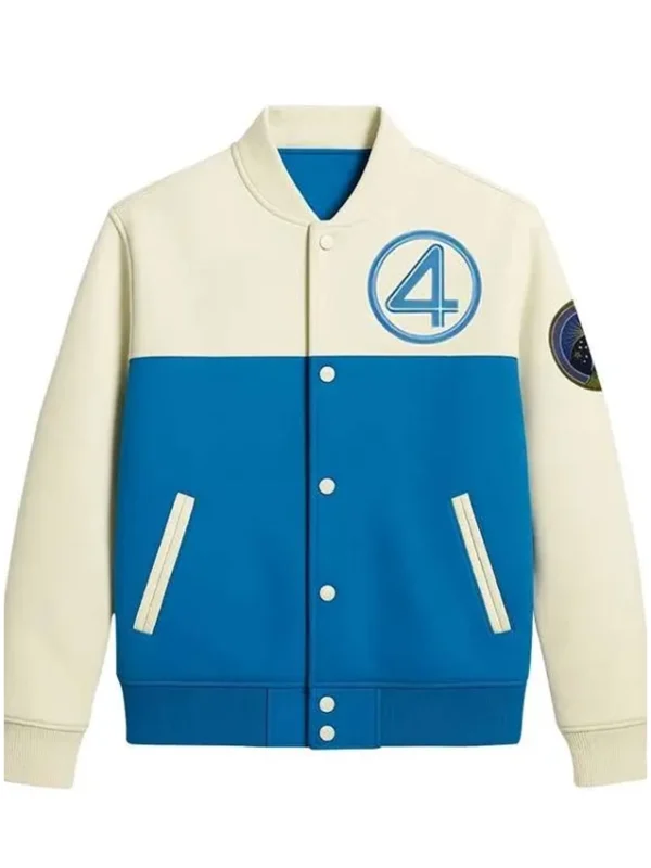 The Fantastic Four First Steps Varsity Jacket