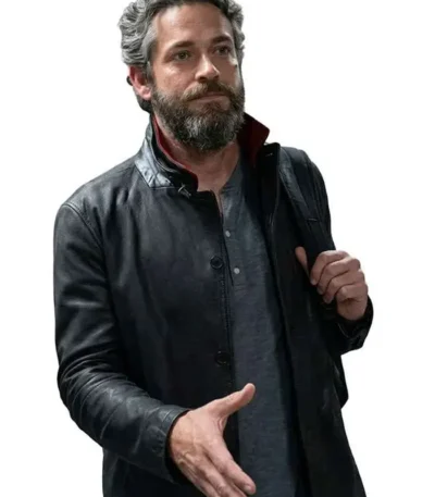 The Fix Zachary Levi Black Jacket