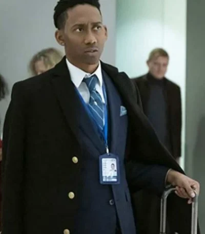 The Flight Attendant Shane Black Coat