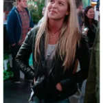 The Fosters Angeline Appel Black Leather Jacket