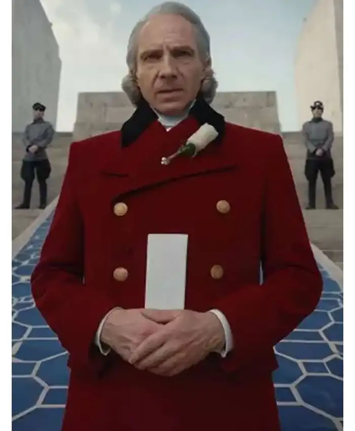 The Hunger Games Sunrise on the Reaping Ralph Fiennes Red Coat The Hunger Games Sunrise on the Reaping Ralph Fiennes Red Coat