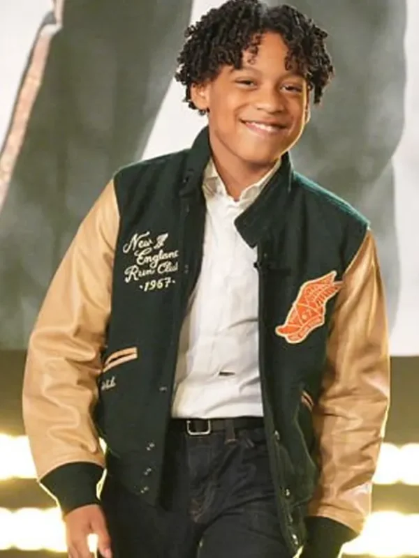 The Jennifer Hudson Show Juliano Krue Valdi Varsity Jacket