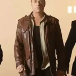 The Last Mercenary Van Damme Brown Leather Jacket