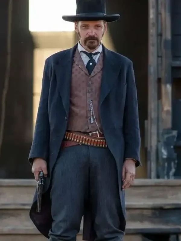 The Magnificent Seven Ethan Hawke Blue Coat
