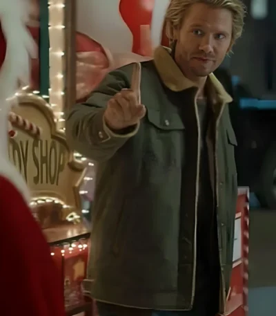 The Merry Gentlemen Chad Michael Murray Sherpa Jacket