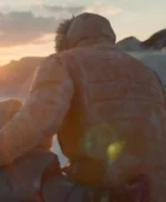The Midnight Sky Augustine Orange Parka Coat