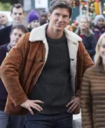 The Mistletoe Secret Christopher Russell Shearling Jacket