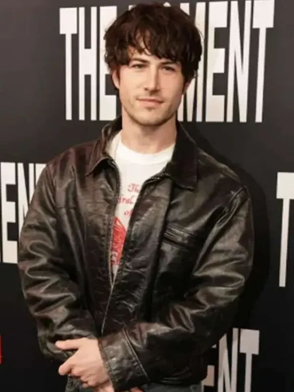 The Moment Dylan Minnette Leather Jacket