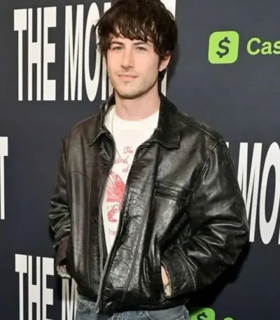 The Moment Dylan Minnette Leather Jacket