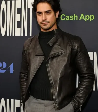The Moment Event Avan Jogia Leather Jacket