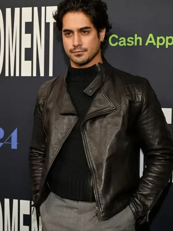 The Moment Event Avan Jogia Leather Jacket