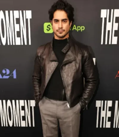 The Moment Event Avan Jogia Leather Jacket