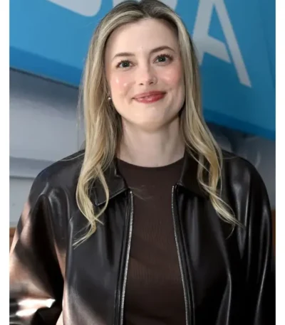 The Musical Gillian Jacobs Black Jacket