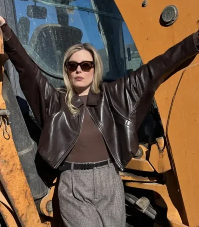 The Musical Gillian Jacobs Black Jacket