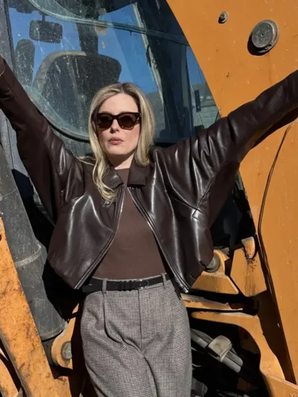 The Musical Gillian Jacobs Black Jacket