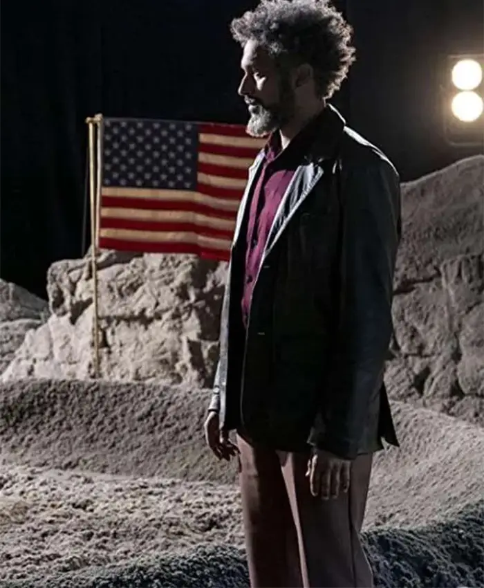 The Pentaverate Keegan-Michael Key Black Leather Jacket The Pentaverate Keegan-Michael Key Black Leather Jacket
