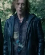 The Radleys 2024 Damian Lewis Black Leather Jacket