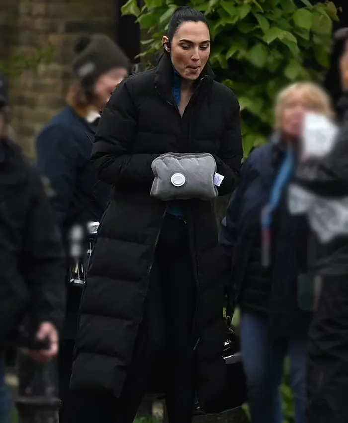The Runner 2026 Gal Gadot Puffer Coat The Runner 2026 Gal Gadot Puffer Coat