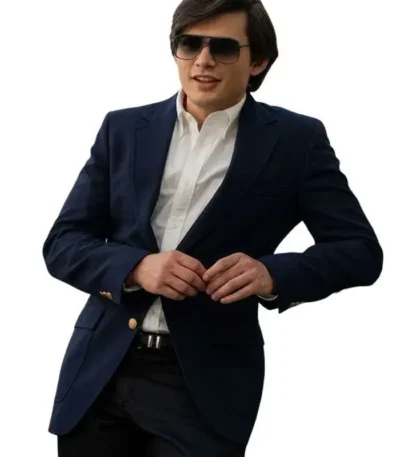 The Shards Robert Mallory Blue Blazer