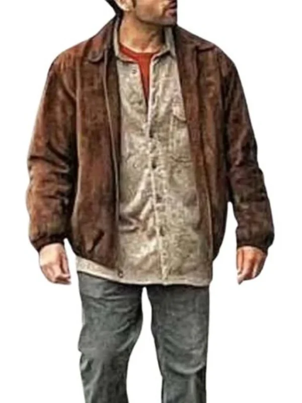 The Shift 2023 Paras Patel Brown Suede Jacket