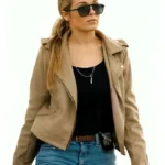 The Town That Takes Grace Patterson Leather Jacket