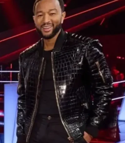The Voice John Legend Crocodile Jacket