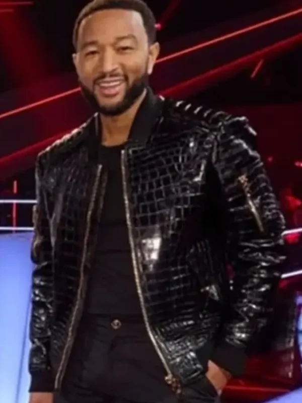 The Voice John Legend Crocodile Jacket