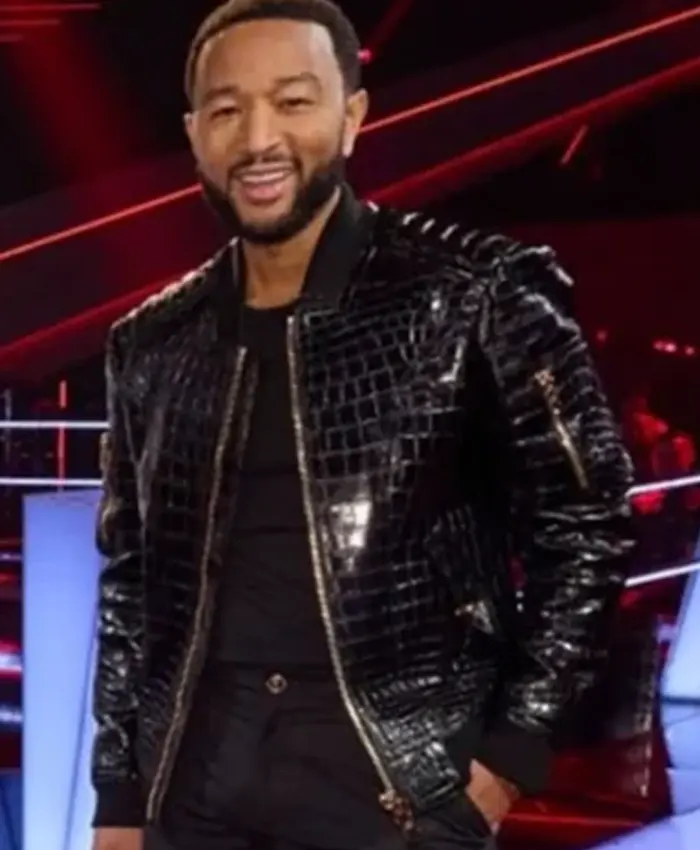 The Voice John Legend Crocodile Jacket The Voice John Legend Crocodile Jacket