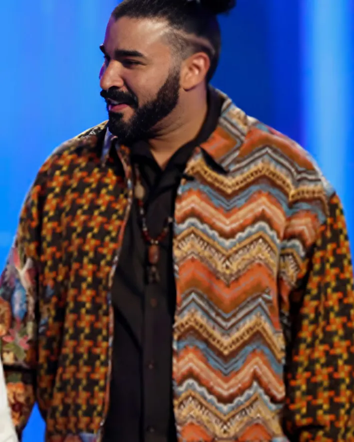 The Voice S26 Adam Bohanan Patchwork Jacket The Voice S26 Adam Bohanan Patchwork Jacket