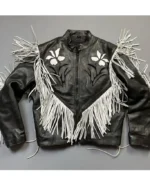 The Voice S26 Danny Joseph Fringe Leather Jacket