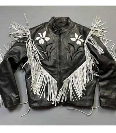 The Voice S26 Danny Joseph Fringe Leather Jacket