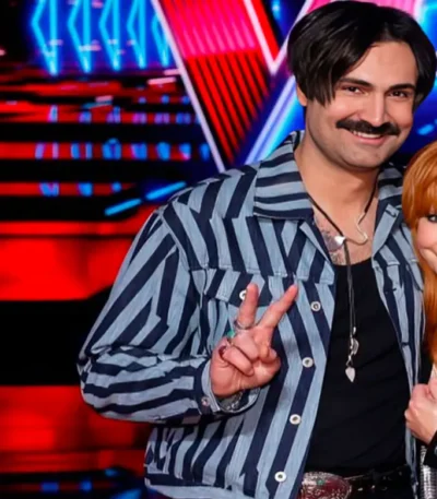 The Voice S26 Danny Joseph Striped Jacket