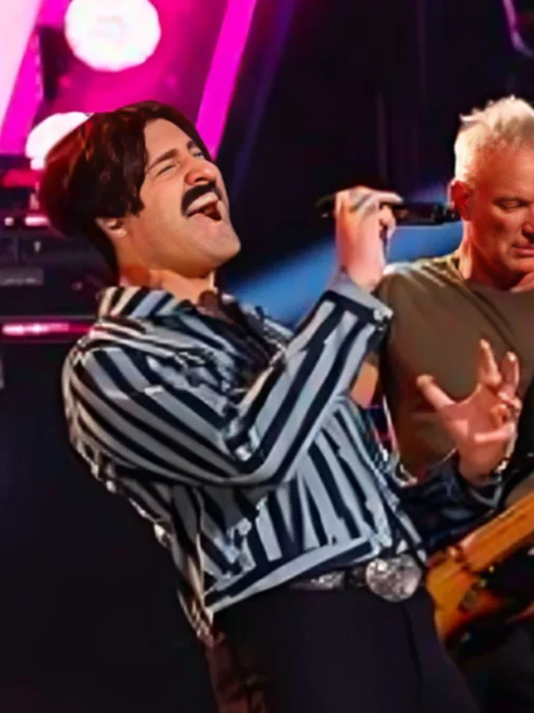 The Voice S26 Danny Joseph Striped Jacket