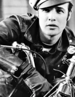 The Wild One Marlon Brando Black Biker Jacket