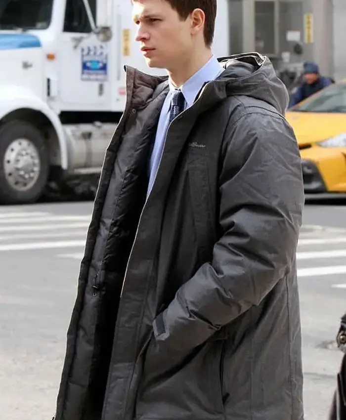 Theodore Decker The Goldfinch Grey Hooded Coat Theodore Decker The Goldfinch Grey Hooded Coat