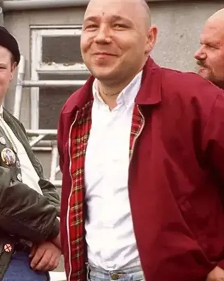 This Is England Stephen Graham Red Cotton Jacket This Is England Stephen Graham Red Cotton Jacket