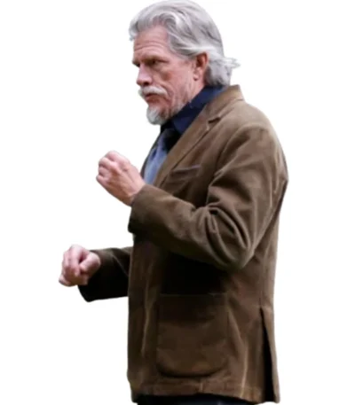 Thomas Haden Church Wake Up Dead Man Brown Blazer