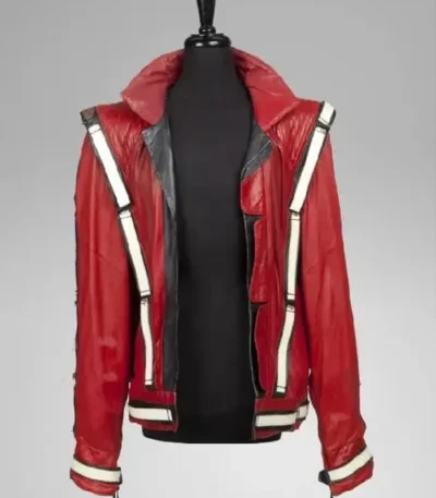 Michael Jackson Bad Tour Thriller Leather Jacket