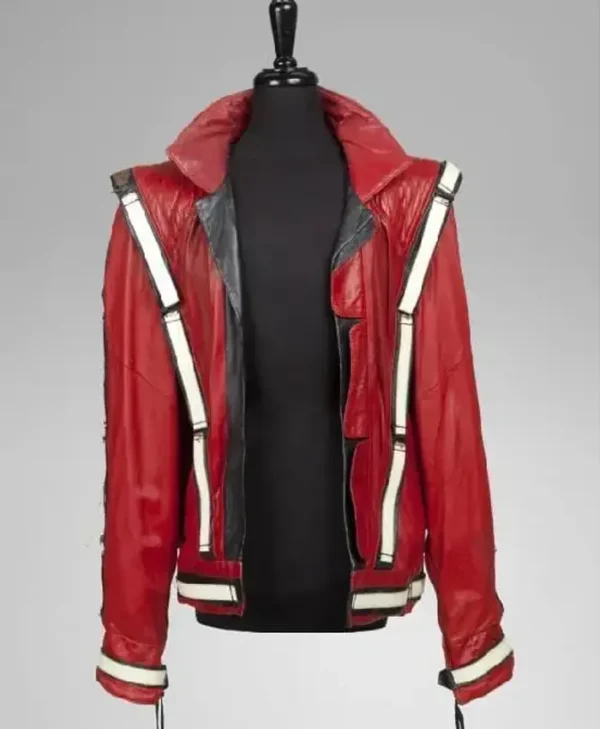 Michael Jackson Bad Tour Thriller Leather Jacket