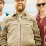 Tim Key The Ballad Of Wallis Island Beige Bomber Jacket